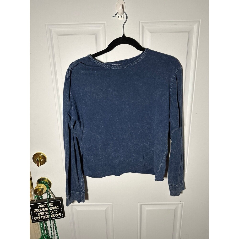 Long sleeve 100% cotton tee